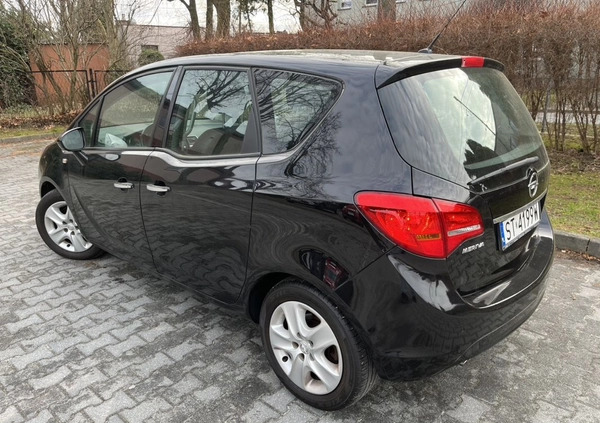 Opel Meriva cena 23900 przebieg: 170000, rok produkcji 2010 z Bieruń małe 301